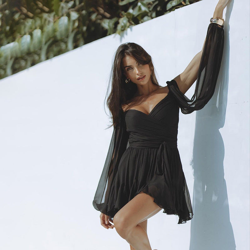 Athens Flare Mini Dress