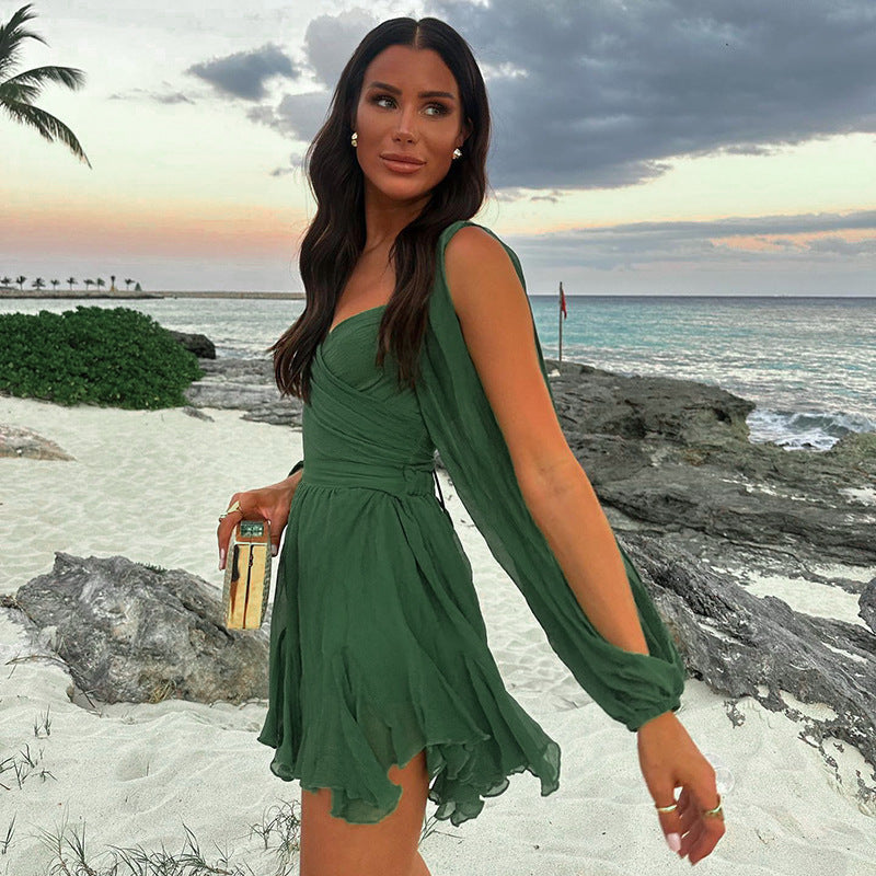 Athens Flare Mini Dress