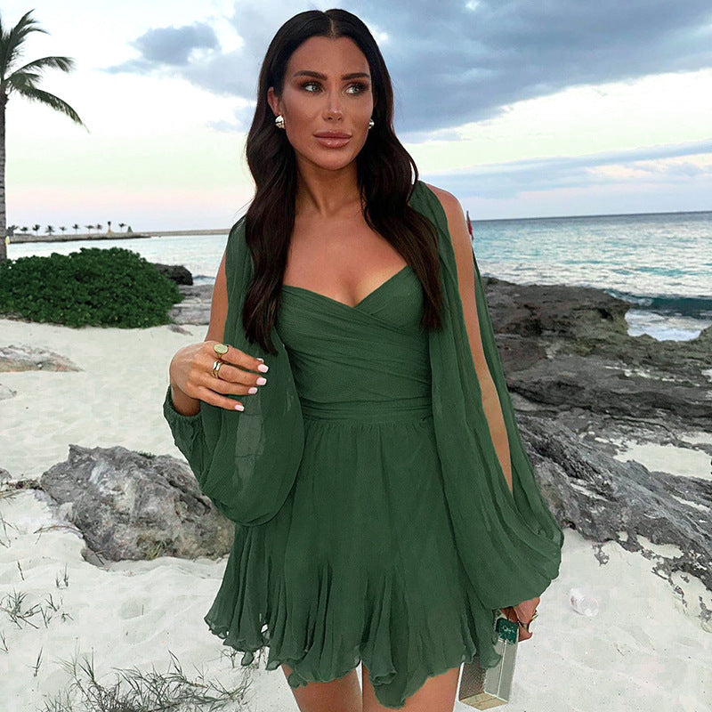 Athens Flare Mini Dress